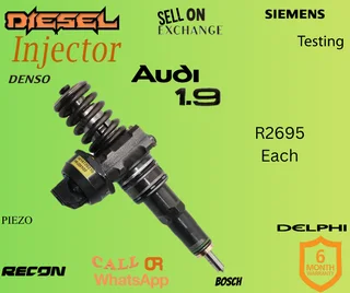 Audi 1.9 diesel injectors
