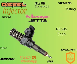 VW Jetta diesel injectors