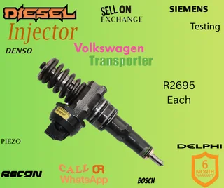 VW Transporter diesel injectors