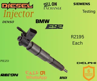 BMW E92 diesel injectors