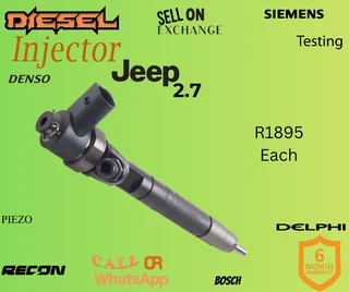 Jeep 2.7 diesel injectors