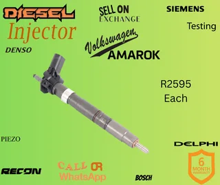 VW Amarok diesel injectors