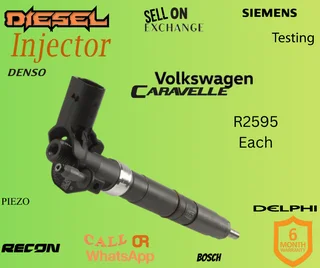 VW Caravelle diesel injectors