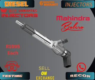 Mahindra Bolero diesel injectors