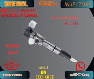 Ford Focus diesel injectors
