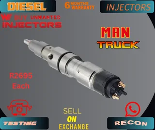 Man Truck diesel injectors