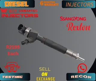 Ssangyong Rexton diesel injectors