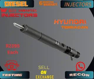 Hyundai Terracan diesel injectors
