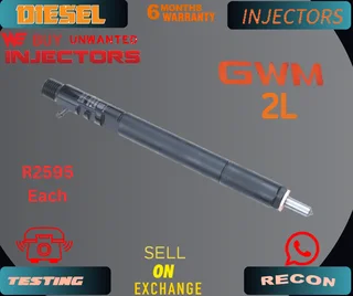 GWM 2 L diesel injectors