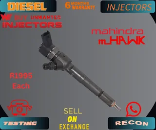 Mahindra Mhawk diesel injectors