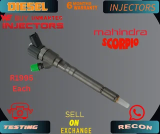 Mahindra Scorpio diesel injectors