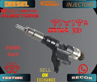 Toyota Dyna 300 diesel injectors