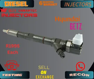 Hyundai Getz diesel injectors