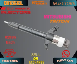 Mitsubishi Triton diesel injectors