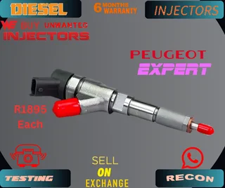 Peugeot Expert diesel injectors