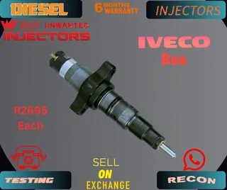 Iveco Bus/Truck diesel injectors