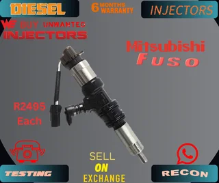 Mitsubishi Fuso diesel injectors