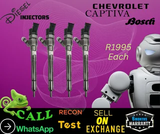 Chevrolet Captiva Bosch diesel injectors