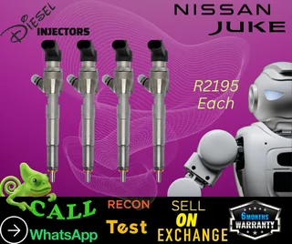 Nissan Juke diesel injectors