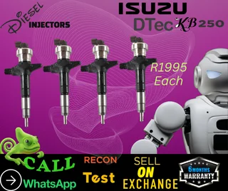 Isuzu Dtec diesel injectors