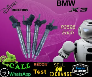BMW X3 diesel injectors