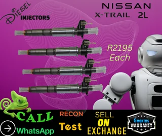 Nissan Xtrail diesel injectors