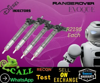 Range Rover Evoque diesel injectors