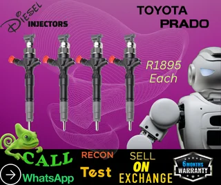 Toyota Prado diesel injectors