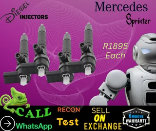 Mercedes Sprinter diesel injectors