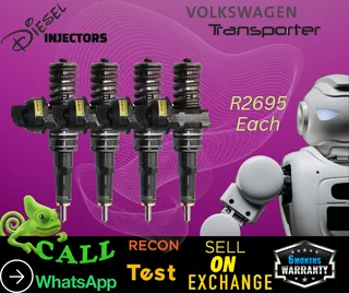 VW Transporter diesel injectors
