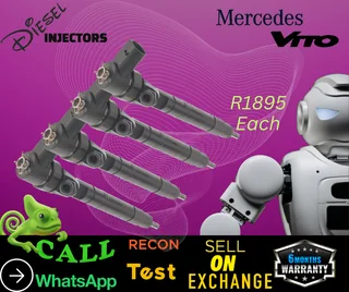 Mercedes Vito diesel injectors