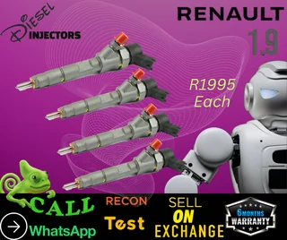 Renault 1.9 diesel injectors