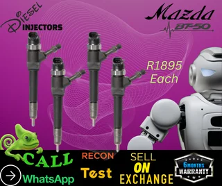Mazda BT50 diesel injectors
