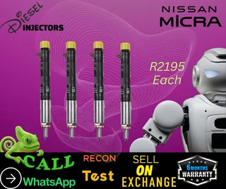 Nissan Micra diesel injectors