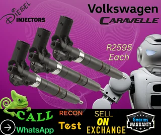 VW Caravelle diesel injectors