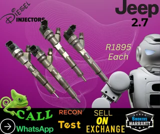 Jeep 2.7 diesel injectors
