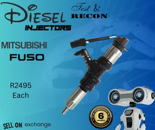Mitsubishi Fuso diesel injectors