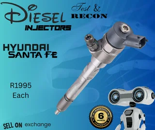 Hyundai Santa Fe diesel injectors