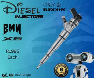 BMW X5 diesel injectors