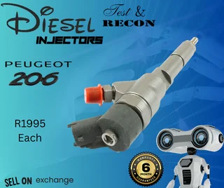 Peugeot 206 diesel injectors