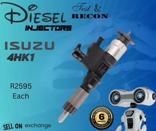 Isuzu 4HK1 diesel injectors