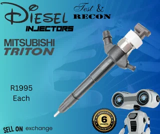 Mitsubishi Triton diesel injectors