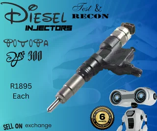 Toyota Dyna 300 diesel injectors