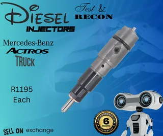 Mercedes Actros Truck diesel injectors