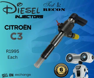 Citroen C3 diesel injectors