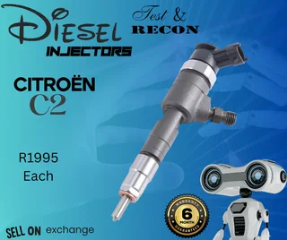 Citroen C2 diesel injectors