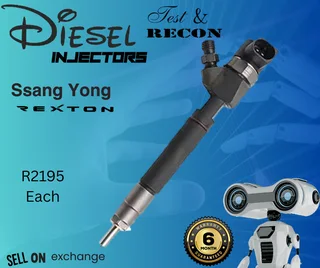 Ssangyong Rexton diesel injectors