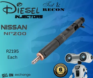 Nissan NP200 diesel injectors