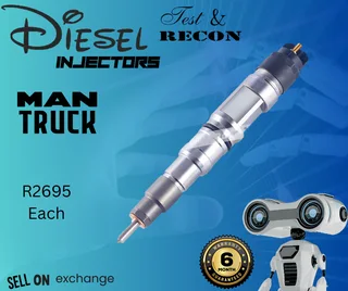 Man Truck diesel injectors