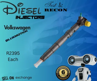 VW Bluemotion diesel injectors